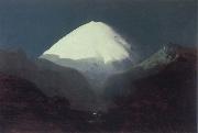 Arkhip Ivanovich Kuindzhi Elbrus-Moonlight oil on canvas